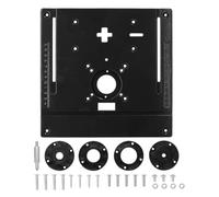 Buhdjfnke Piastra di Inserimento del Tavolo del Router, Piastra di Inserimento del Tavolo del Router per La Piastra del Tavolo del Router del Banco di Lavorazione del Legno