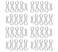 Buhdjfnke Pin Cilindrico 1 194208 Blocco con Papi di Papite Split Sostituisci Il Set di Clip del Ponte 4 194209-8Pack