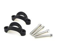 Buhdjfnke Rondella di Sollevamento per Bici da, Piastra di Leva di Appoggio in Lega, Rondella di Sollevamento, Accessori per Manubrio in Alluminio, 31,8 mm, 10 mm