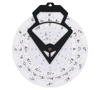 Buhdjfnke Ruota di Accordi Musicali per Accessori per Chitarra Circle Dei Quinti Ruota per Chitarra per Chitarra per Musicisti