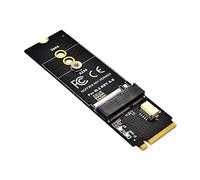 Buhdjfnke Scheda Riser Adattatore da M.2 Key-M Un Key AE/E per Modulo Scheda di Rete Wireless Protocollo M.2 NGFF PCIE