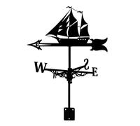 Buhdjfnke Segnavento per Barche Un Vela - Siluetta della Banderuola retrò per Barche Un Vela, Indicatore della Direzione del per Il Tetto del Cortile Esterno