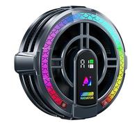 Buhdjfnke Smart Temperature Control RGB RGB Refrigeratore Radiatore Display Digitale per la Gestione della Gestione Termica Regolabile per Tablet