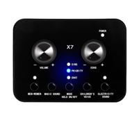 Buhdjfnke Smart Voice Changer Microfono Scheda Audio Esterno con Effetti Sonori Elettronici Esterni per Telefoni Cellulari e Computer