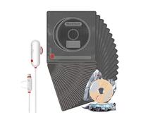 Buhdjfnke Sottovuoto A Prova di Luce per 3D, Kit di Stoccaggio Sottovuoto per da 10 Pezzi con Pompa USB.