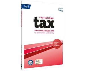 Buhl tax 2026 Professional (Steuerjahr 2025)