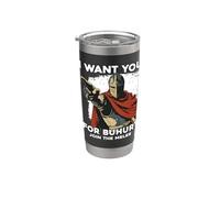 Buhurt Krieger Propaganda - Ritterturnier Tjost HEMA Buhurt Bicchiere termico in acciaio inox doppia parete