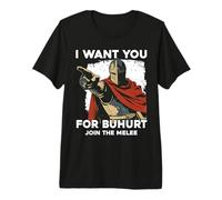 Buhurt Krieger Propaganda - Ritterturnier Tjost Hema Buhurt Maglietta Premium