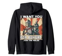 Buhurt Outfit - Parodie Bouhourt T Turnei Tjost Hema Felpa con Cappuccio