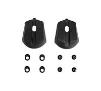 Buhygn Caschi Di Tacchi Sostitutivi, Design Non Slip, Neri, Cuscinetti Per Scarpe Ciclistiche, Del Tallone Per Scarpe, Facile Sostituzione, Per Ciclismo, Interno, Esterno, Pendola