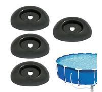 Buhygn Coperchi per Gambe di Sostegno per Piscina,Supporto Universale Stabile,Cappuccio Verticale per Attrezzatura Piscina | per Giardini, Cortili, Festa, SPA, Hotel, Vasca Idromassaggio