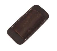 Buhygn Guaina per utensili da taglio in pelle, porta attrezzi da taglio orizzontale, regalo pratico, squisita fattura, 118 mm, per esterni e campeggio