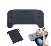 Buhygn Vassoio Per Auto Per Cibo | Tavolino Pieghevole per Automobile - Supporto per Laptop per Interno | Per Campeggio Riunione Lavoro Mangiare Viaggio Camion Furgone Computer Laptop Viaggio