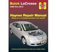 Buick Lacrosse 2005 Thru 2013: Does Not Include Information Specific to Eassist Models