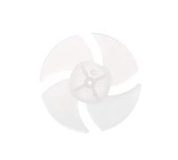 BUIDI Small Power Mini Pale in plastica per Ventola 4/6 Foglie per asciugacapelli Motore Staffa per asciugacapelli 4