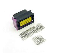 BUIEX 1 Set FCI ECU. Connettore 24 Pin 24 Way Femmina Femmina Custodia con Presa sigillata con connettori 21 1pc249s8005. (Color : Svart)
