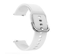 BUIEX Cinghia di guardia silicone compatibile con Gar-min Venu/Garminmove 3 Luxe Style/Vivoactive 3 Band Smart Watch Bracciale Sport Wristband Correa (Color : White, Size : 20mm)