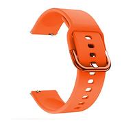 BUIEX Cinghia di guardia silicone compatibile con Gar-min Venu/Garminmove 3 Luxe Style/Vivoactive 3 Band Smart Watch Bracciale Sport Wristband Correa (Color : Orange, Size : 20mm)