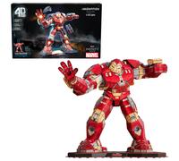 Build 4d Marvel Hulkbuster Kit modello 3D con luci a LED Serie di innovazione Marvel Collectibles & Desk D? Cor giocattoli per la costruzione di puzz