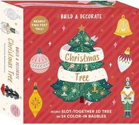 Build & Decorate: Christmas Tree: Includes slot together 3d tree & 24 colour-in baubles