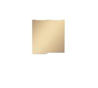 Build Plate, Compatibile for Anycubic Kobra 3 Max Double Side Spring Steel Sheet PEY PEO PET PEI Piastra di costruzione for stampante 3D K3 Focolaio,for Hotbed Build Plate(Gold PEI-PEI No Base)