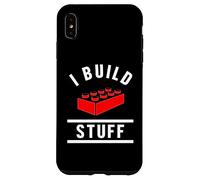 Build Stuff Master Builder Building Blocks giocattolo da costruzione Custodia per iPhone XS Max