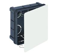 Build-Wolfpack 19030705-In-scatola di giunzione con coperchio, 100 x 100 x 45 mm, con gancio In metallo