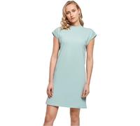 Build Your Brand By101-ladies Turtle Extended Shoulder Dress Abito Casual, Bluemint, XS Donna