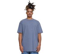 Build Your Brand Acid Washed Heavy Short Sleeve T-shirt 5XL