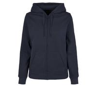 Build Your Brand Basic Felpa con Cappuccio e Zip Intera Donna (RW8946)