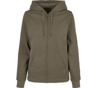 Build Your Brand Basic Felpa con Cappuccio e Zip Intera Donna (RW8946)