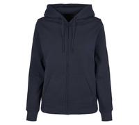 Build Your Brand Basic Felpa con Cappuccio e Zip Intera Donna (RW8946)