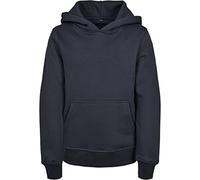 Build Your Brand Basic Kids-Felpa con Cappuccio, Blu Mare, 122 cm-128 cm Bambino