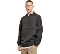 Build Your Brand Basic Pull Over Jacket Giacca a Vento, Nero, XXXXL Uomo