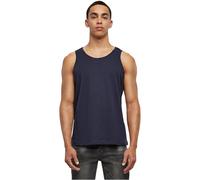Build Your Brand Basic Tank Canotta, Blu (Navy), S Uomo