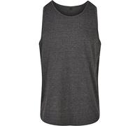 Build Your Brand Basic Tank, T-Shirt Uomo, Charcoal, S