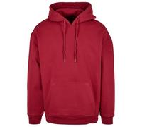 Build Your Brand Bb006-basic Oversize Hoody Felpa con Cappuccio, Bordeaux, XXL Uomo