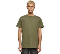 Build Your Brand Bb010-basic Round Neck T-Shirt, T-Shirt Uomo, Oliva, L