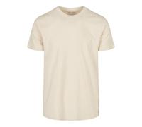 Build Your Brand Basic Round Neck T-Shirt, Sand, M Uomo