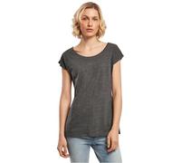 Build Your Brand Bb013-ladies Wide Neck Tee, T-Shirt Donna, Charcoal, XL
