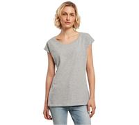 Build Your Brand Bb013-ladies Wide Neck Tee, T-Shirt Donna, Heather Grey, M