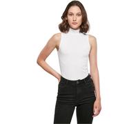 Build your Brand Body da Donna Senza Maniche a Tartaruga T-Shirt, Bianco, XL