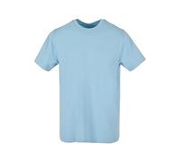 Build your Brand By004-T-shirt Round Neck T-Shirt, Blu Celeste, XXL Uomo