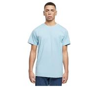 Build Your Brand By004-T-shirt Round Neck T-Shirt, Blu Celeste, M Uomo