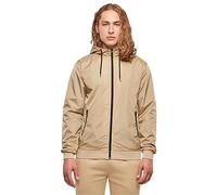 Build Your Brand By016-windrunner, Giacca Uomo, Union beige/nero, 3XL