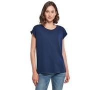 Build Your Brand By021-ladies Extended Shoulder Tee, Maglietta Donna, Blu Chiaro, XS