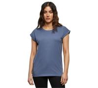 Build Your Brand By021-ladies Extended Shoulder Tee, Maglietta Donna, Blu Vintage, 4XL