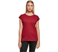 Build Your Brand By021-ladies Extended Shoulder Tee, Maglietta Donna, Burgundy, L