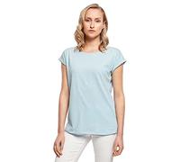 Build Your Brand By021-ladies Extended Shoulder Tee, Maglietta Donna, Ocean Blue, M