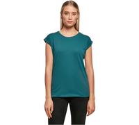 Build Your Brand By021-ladies Extended Shoulder Tee, Maglietta Donna, Teal, 4XL